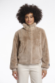 Rino en Pelle Ambra Short fake fur jacket
