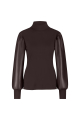 Studio Anneloes Noortje faux leather top