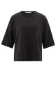 YAYA Oversized fine knitted t-shirt