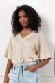 Studio Anneloes Madison gold linen top
