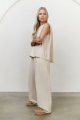 YAYA Woven trousers with wide legs