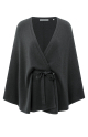 YAYA Knitted poncho cardigan