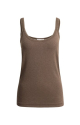 YAYA Singlet with mesh edge