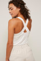 YAYA Singlet with crossed straps at