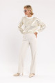 Studio Anneloes Rae shiny bonded trousers